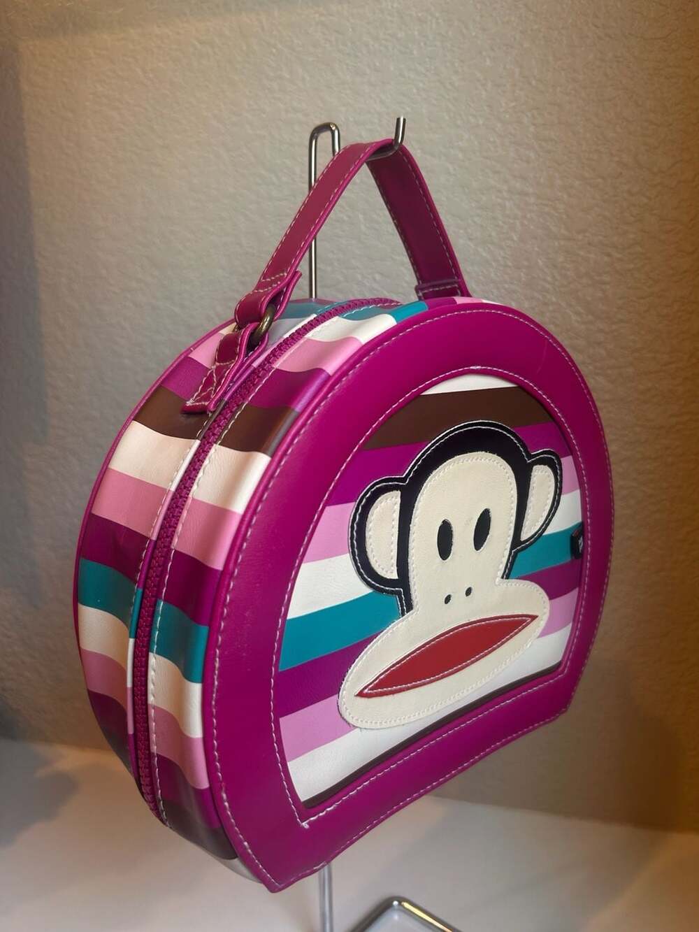 Rare Y2K Vintage Paul Frank Striped Julius Handbag š - Picture 2 of 5